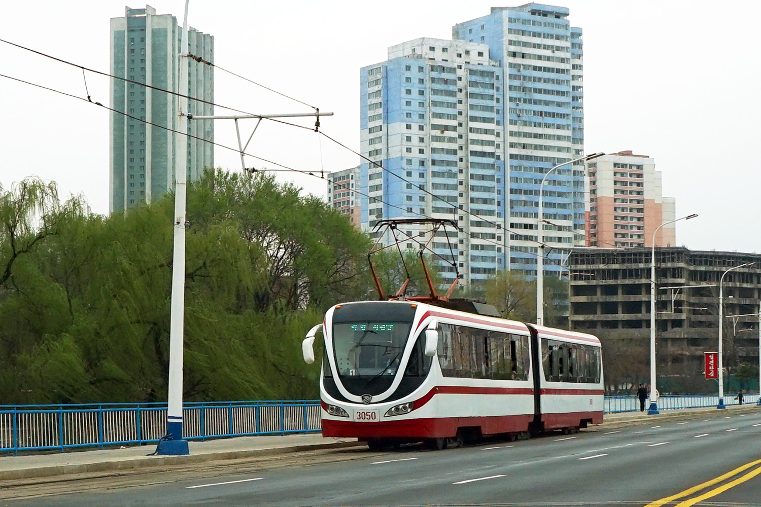 Пхеньян, Tatra KT8D5K "Thongil-181" № 3050