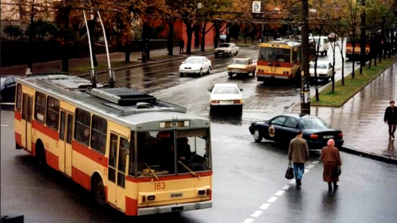 Киев, Škoda 14Tr02/6 № 183; Киев — Исторические фотографии