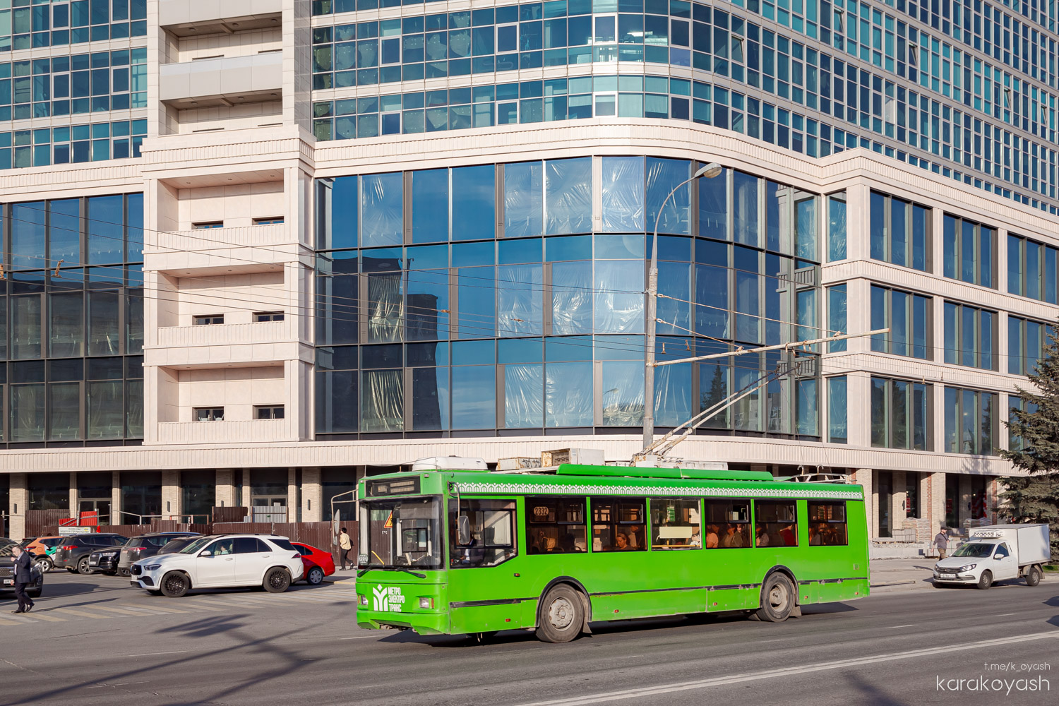 Казань, Тролза-5275.03 «Оптима» № 2332 Казань, Тролза-5275.03 «Оптима» № 2332