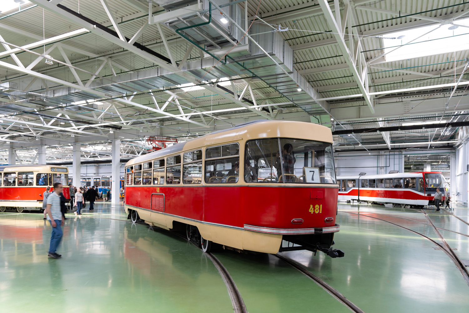 Moskva, Tatra T3SU (2-door) № 481; Moskva — Celebration of the 126th anniversary of the Moscow Tram (rehearsal of the parade on 04/02/2025, parade and exhibition of trams on 04/19/2025)