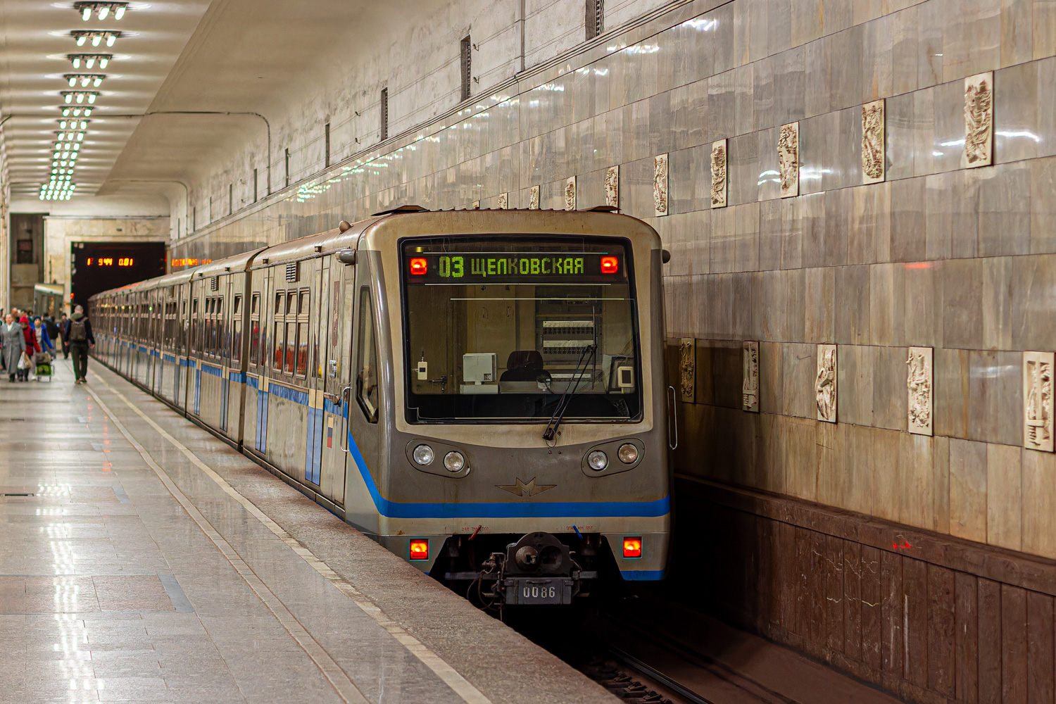 Москва, 81-740.1 «Русич» № 0086