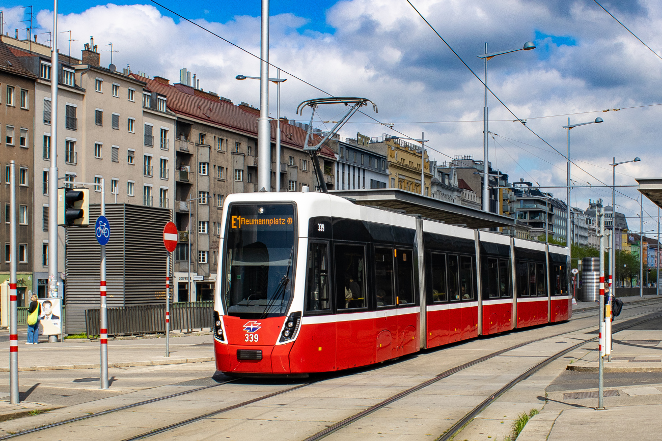 Wien, Bombardier Flexity Wien (Type D) # 339 Wien, Bombardier Flexity Wien (Type D) # 339