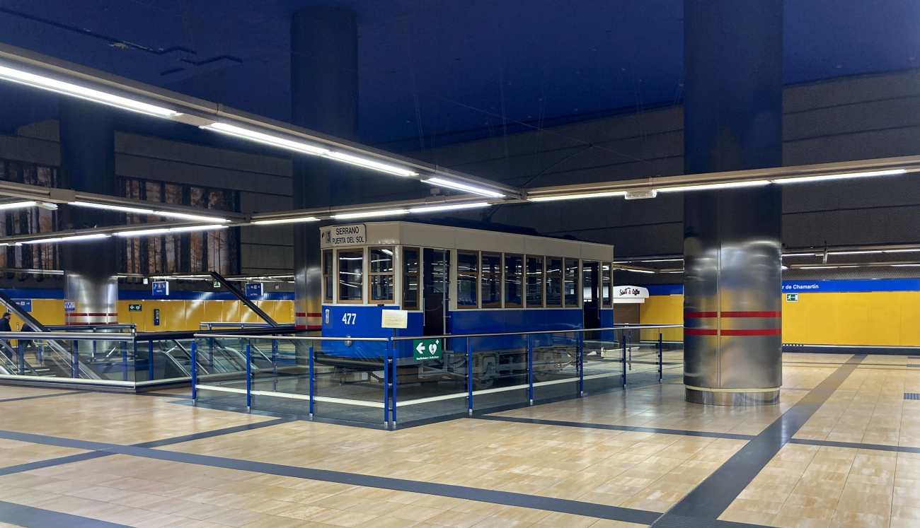 Мадрид, Двухосный моторный La Croyère № 477