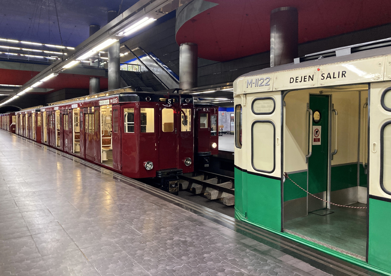 Мадрид, CMM Tipo Legazpi № M-505; Мадрид — Метрополитен — Музей метро