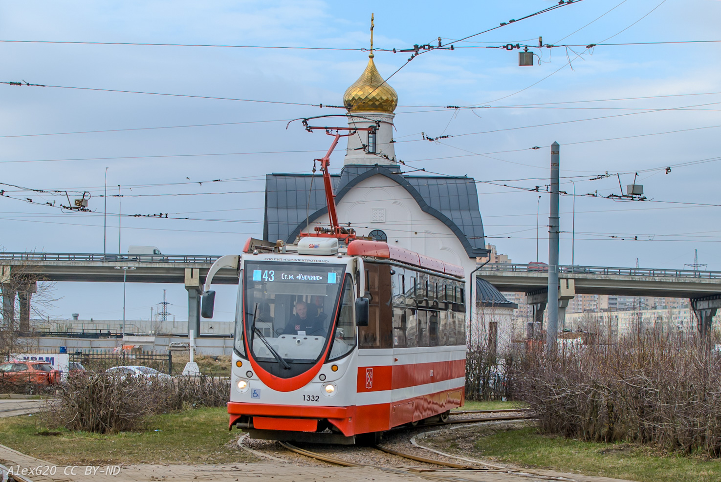 Санкт-Петербург, 71-134А (ЛМ-99АВН) № 1332