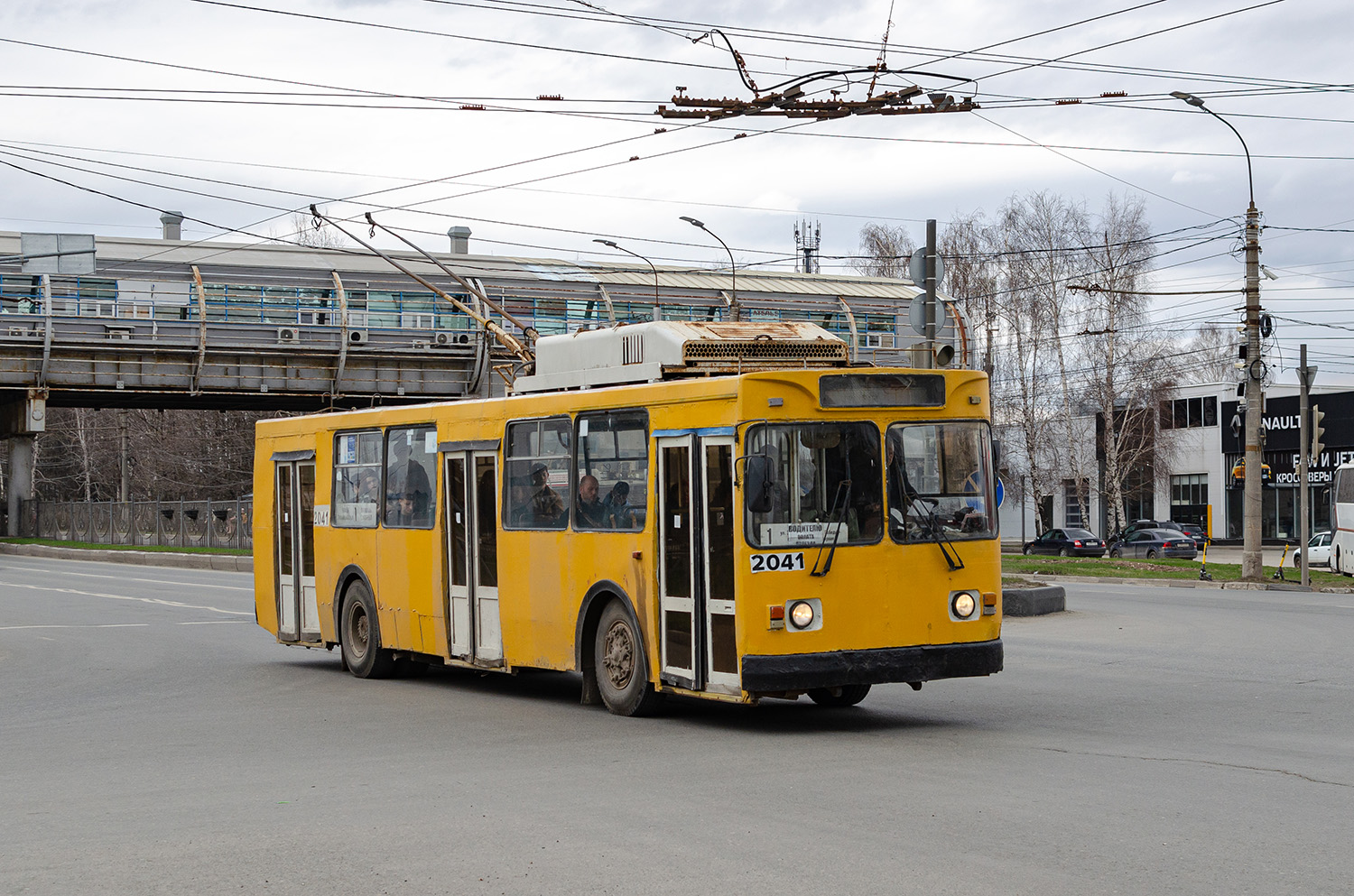 Рязань, ЗиУ-682ГМ1 (с широкой передней дверью) № 2041