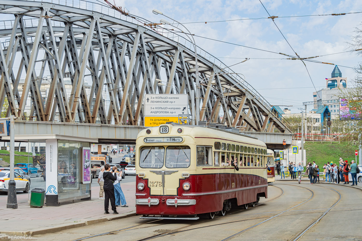 Москва, МТВ-82 № 1278; Москва — Празднование 126-летия Московского трамвая (репетиция парада 02.04.2025, парад и выставка трамваев 19.04.2025)