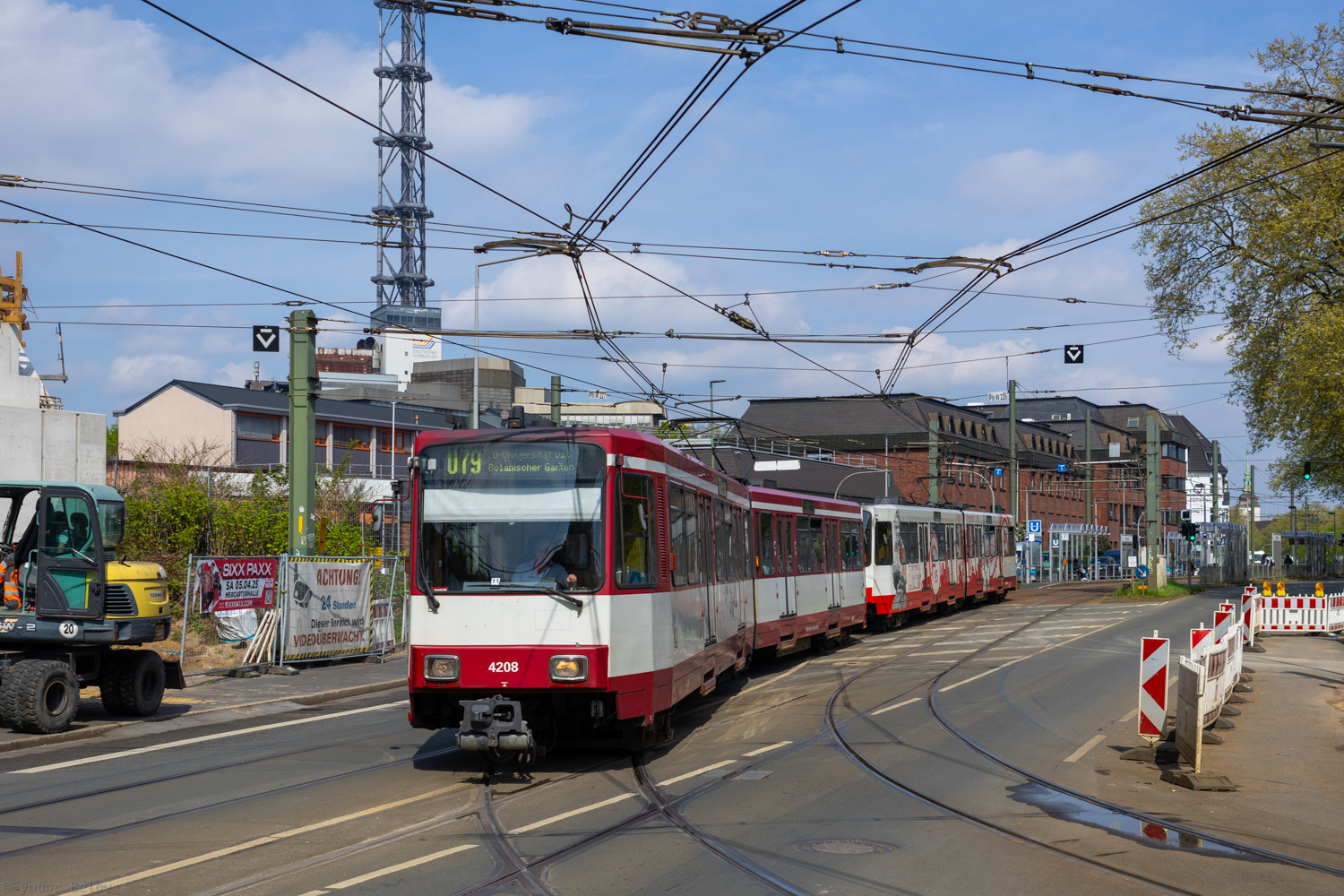 Дюссельдорф, Duewag B80D № 4208