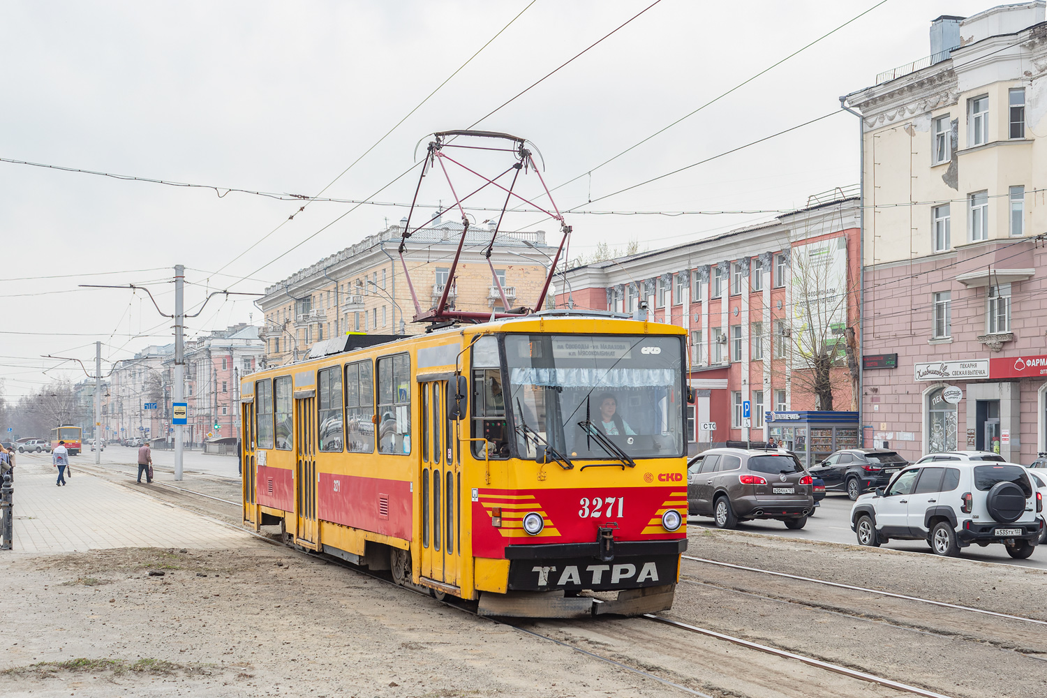 Barnaul, Tatra T6B5SU № 3271