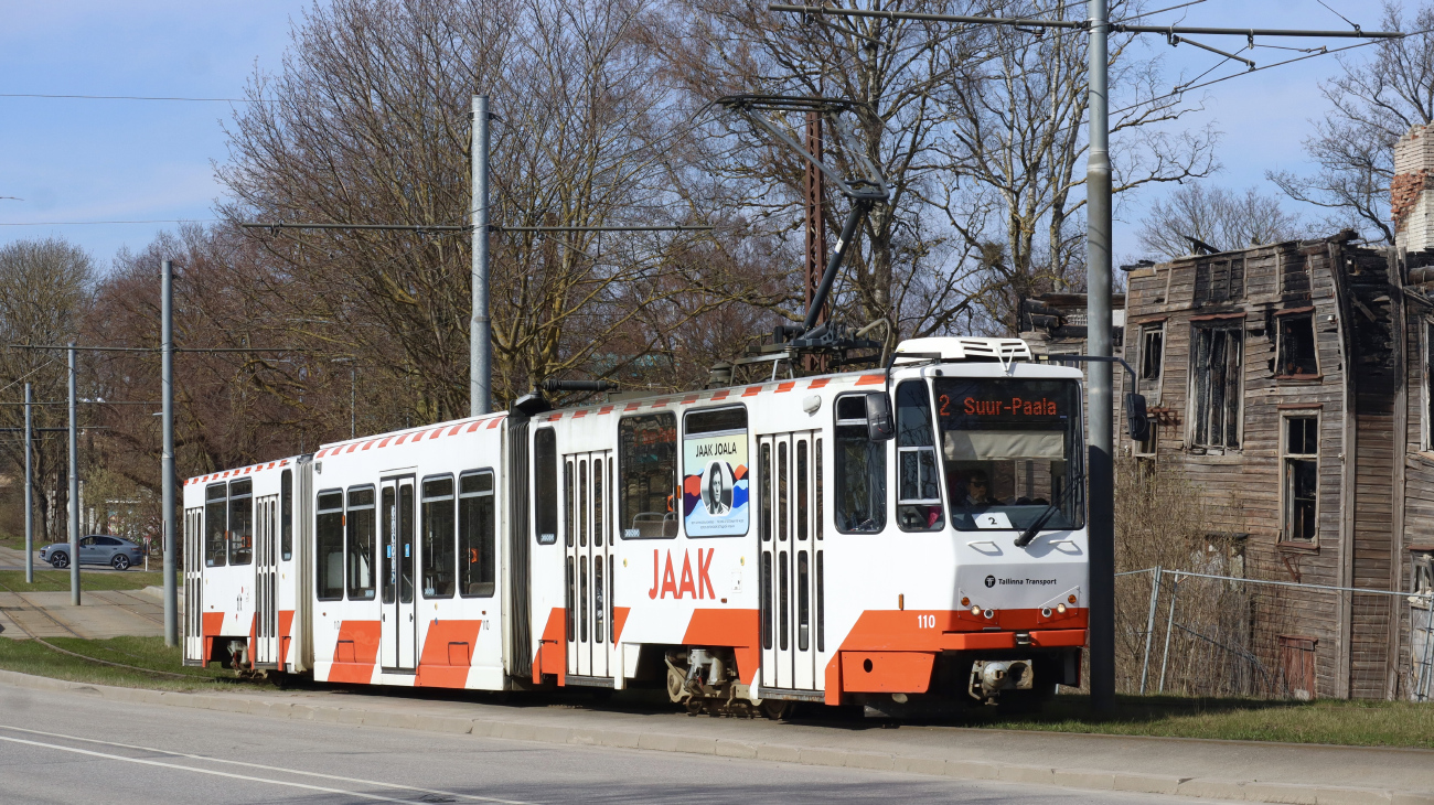 Таллин, Tatra KT6TM № 110