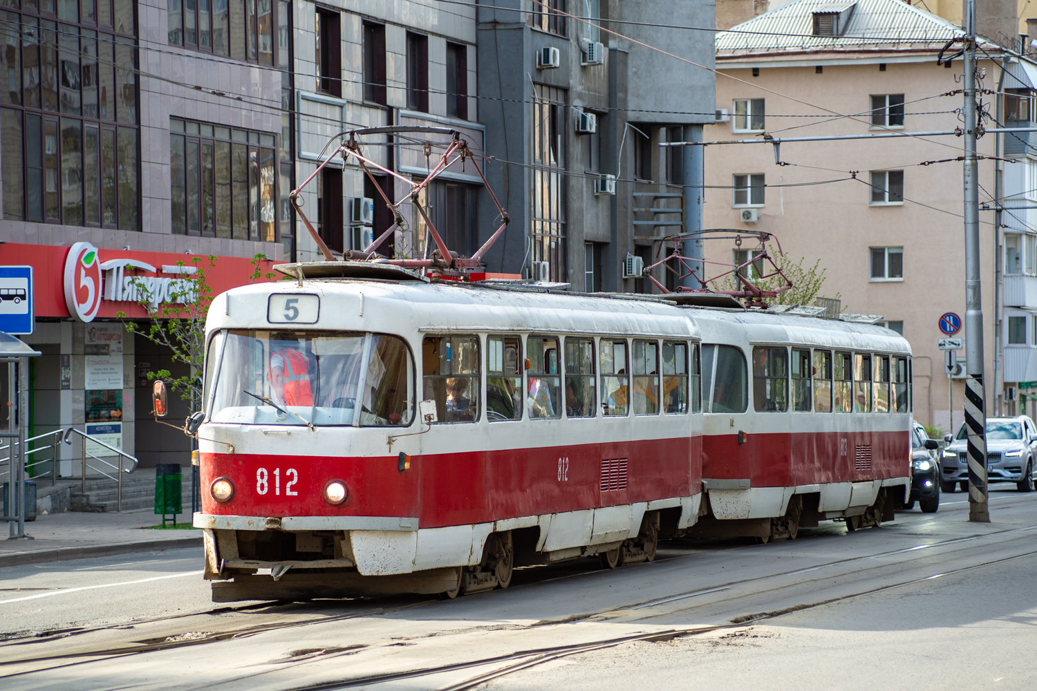 Самара, Tatra T3SU № 812