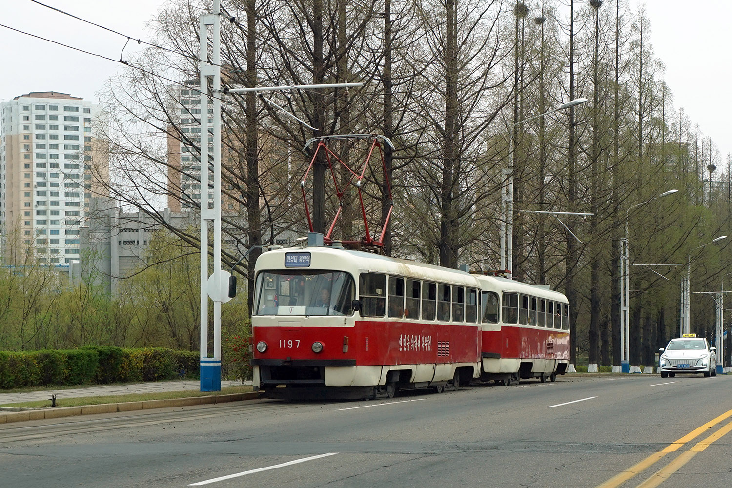 Пхеньян, Tatra T3SUCS № 1197