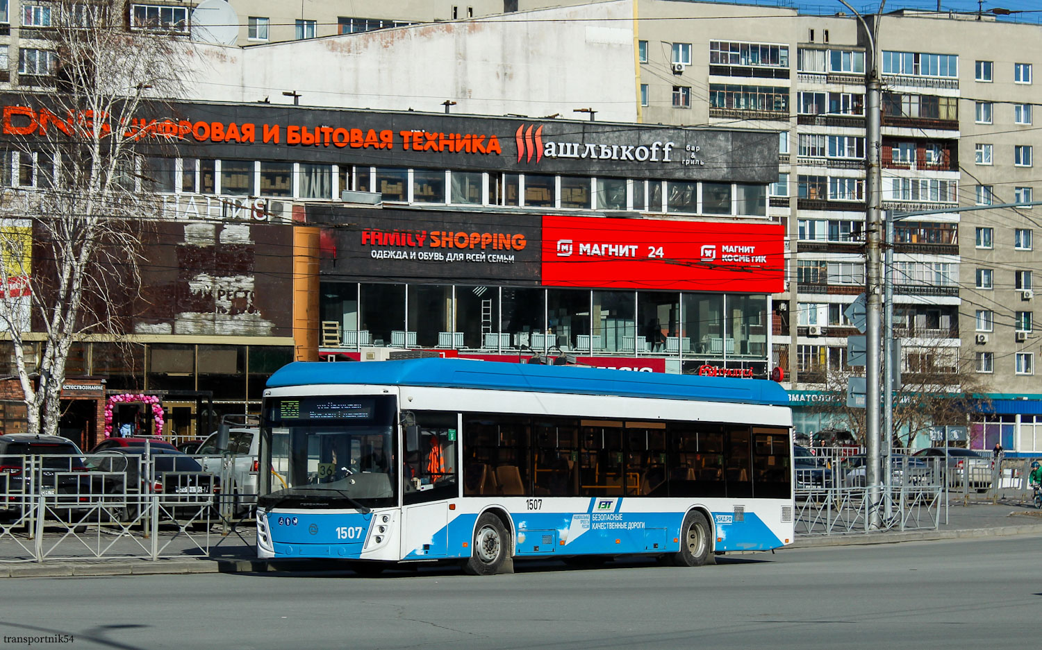 Новосибирск, УТТЗ-6241.01 «Горожанин» № 1507