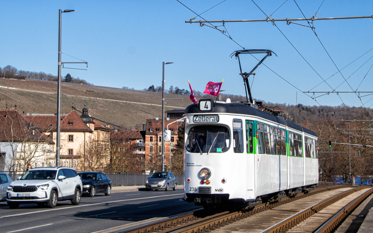 Вюрцбург, Duewag GT8 № 238