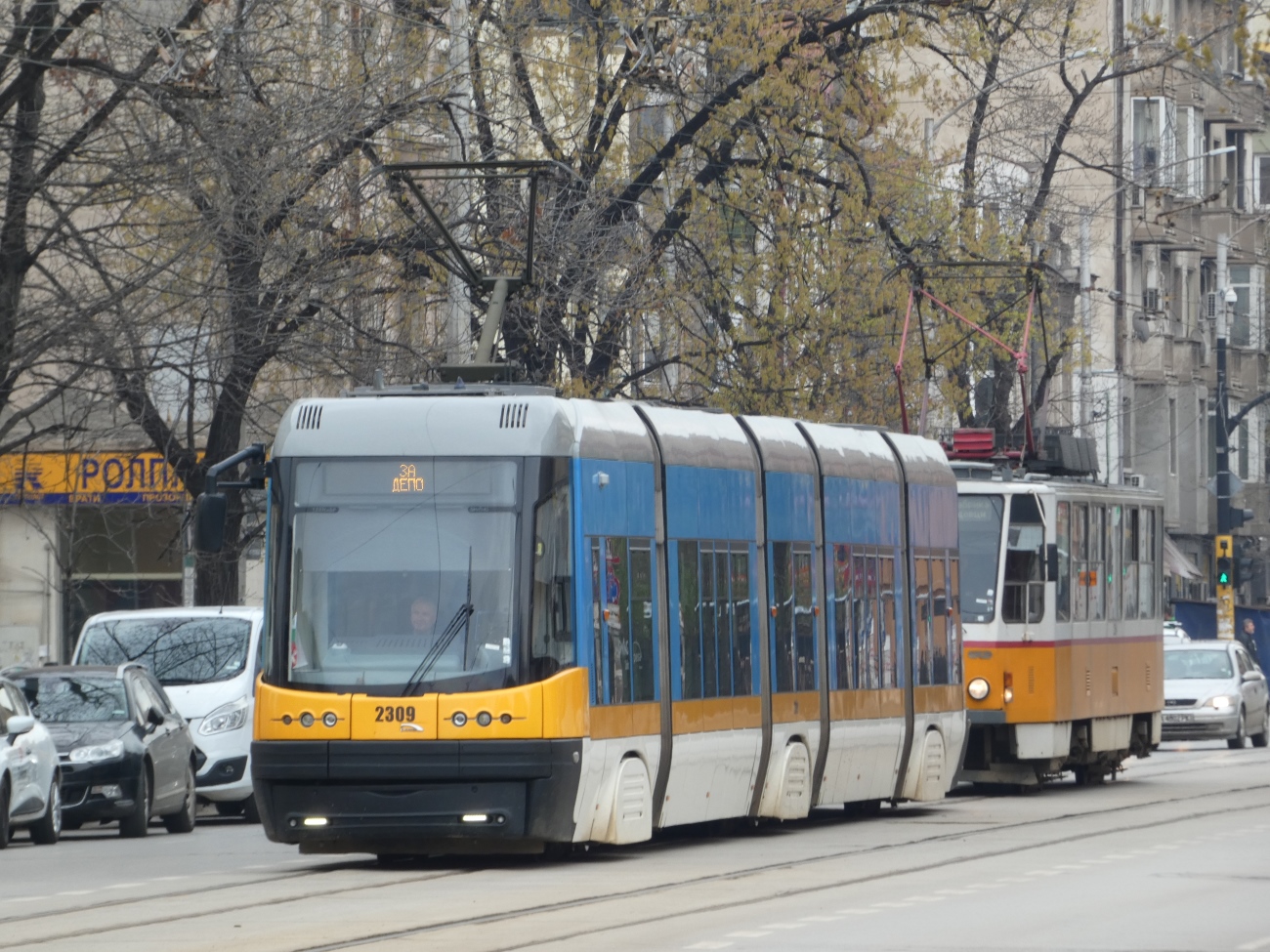 Sofia, PESA Swing 122NaSF # 2309 Sofia, PESA Swing 122NaSF # 2309