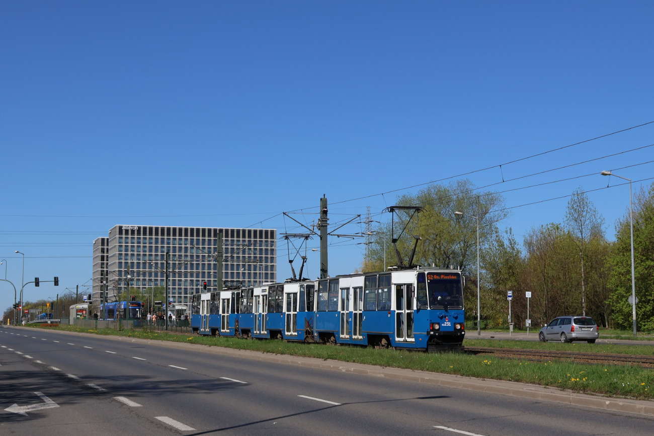 Краков, Konstal 105Na № RZ231