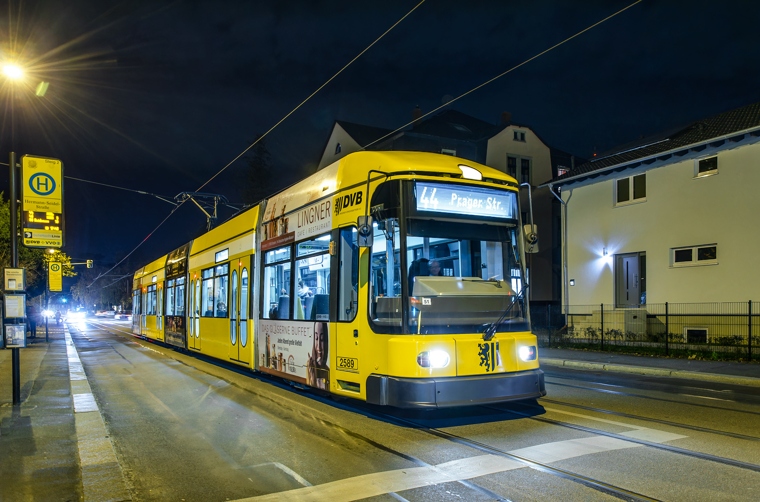 Дрезден, SachsenTram NGT 6 DD ZR № 2589