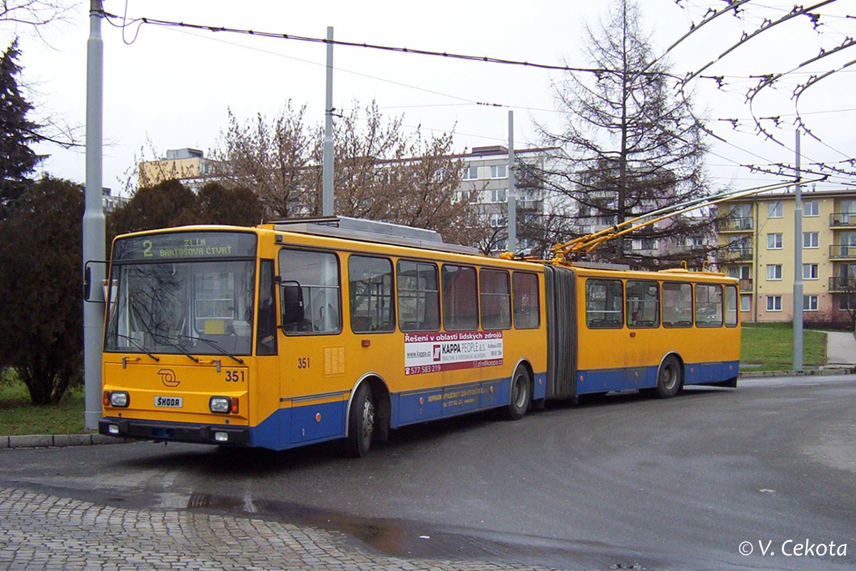 Злин, Škoda 15Tr13/6M № 351