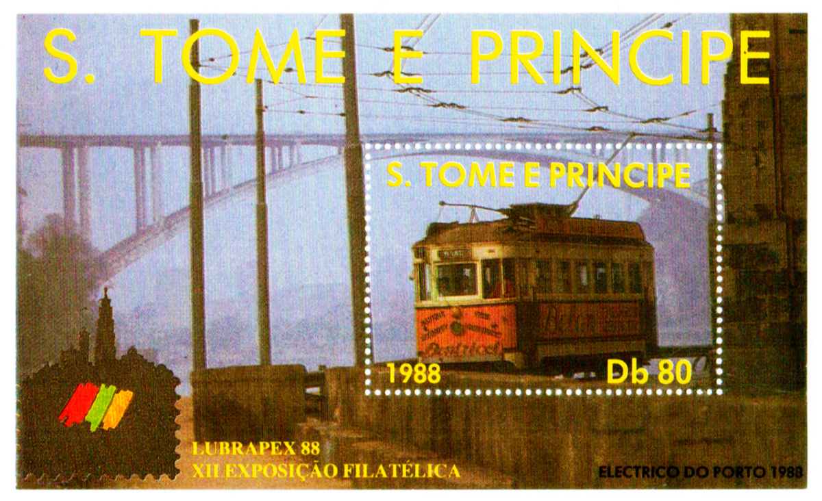 Porto — Historical Tram — Miscellaneous photos; Postage stamps