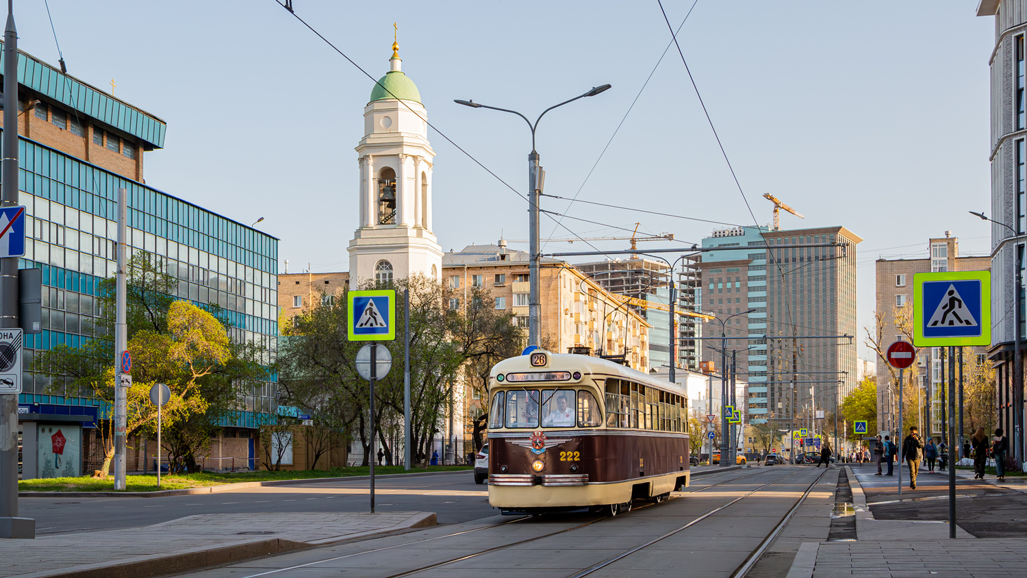 Москва, РВЗ-6 № 222; Москва — Празднование 126-летия Московского трамвая (репетиция парада 02.04.2025, парад и выставка трамваев 19.04.2025)