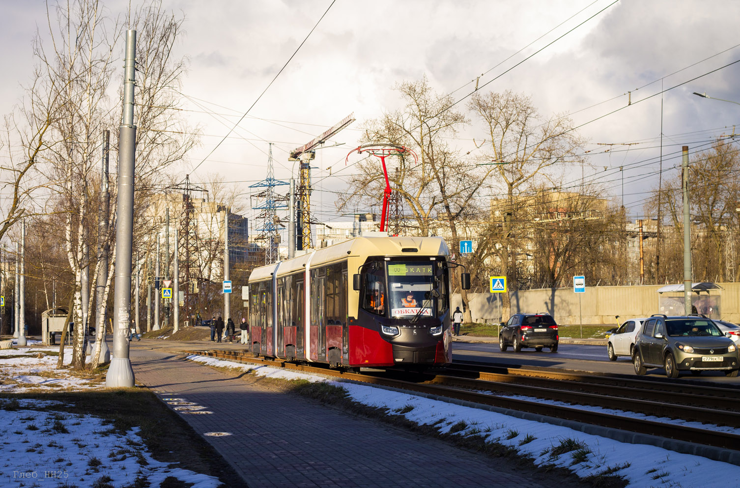 Nyizsnij Novgorod, BKM Т856 «MiNiN» — Б/Н; Nyizsnij Novgorod — Trams without numbers