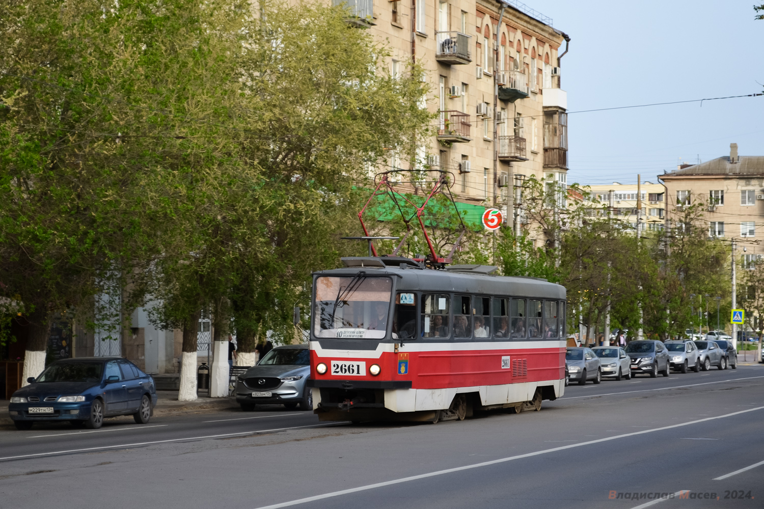 Волгоград, Tatra T3SU мод. ВЗСМ № 2661