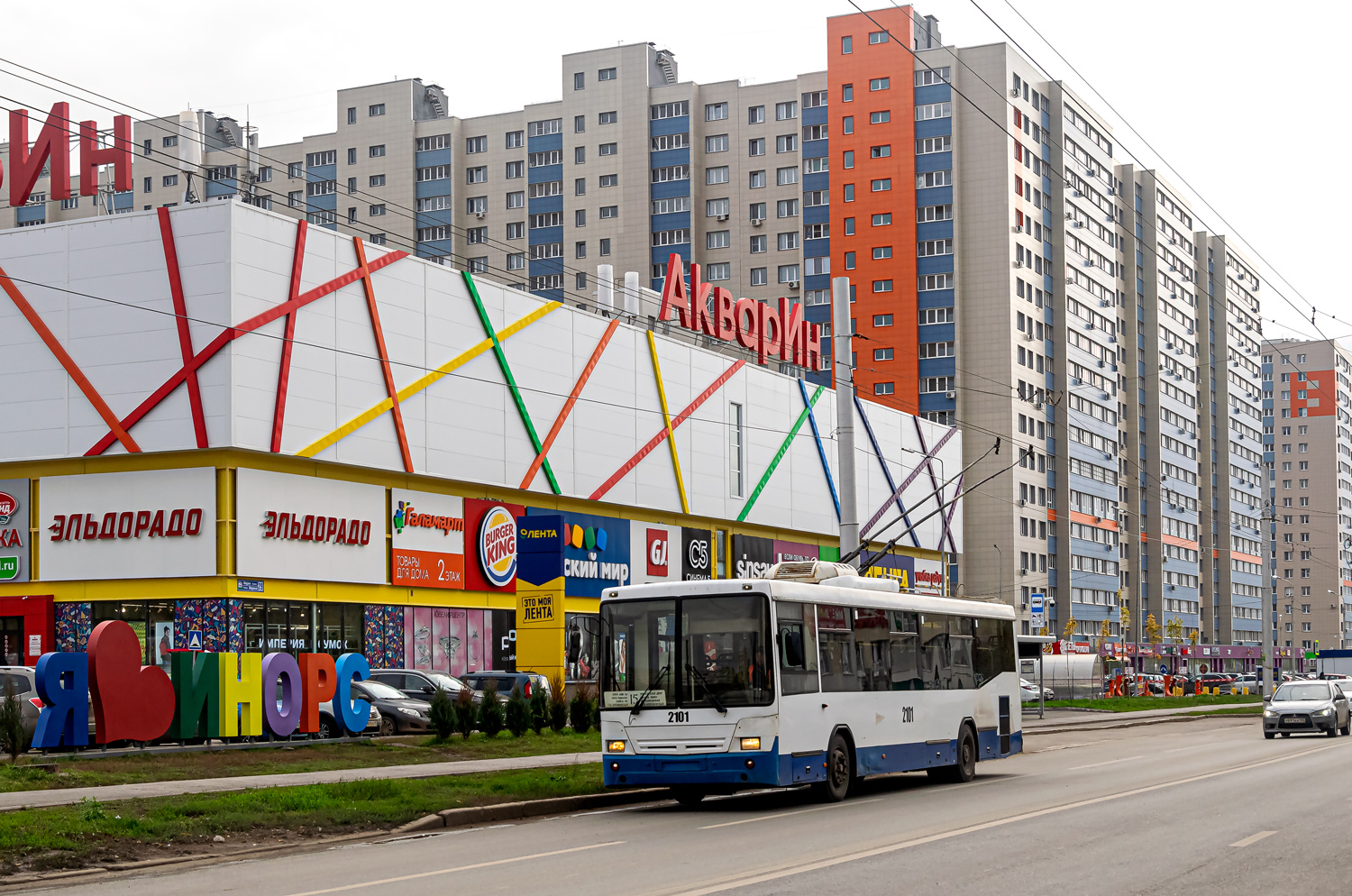 Уфа, НефАЗ-БТЗ 52765А № 2101