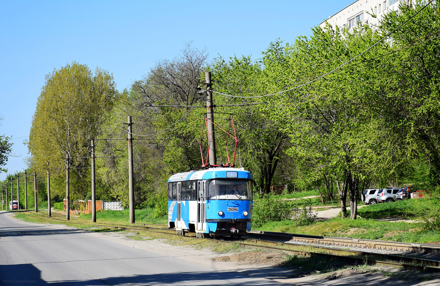 Волгоград, Tatra T3SU № 2696