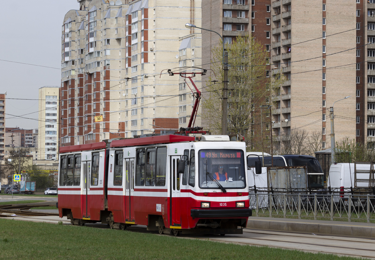 Санкт-Петербург, ЛВС-86М2 № 1035 Санкт-Петербург, ЛВС-86М2 № 1035