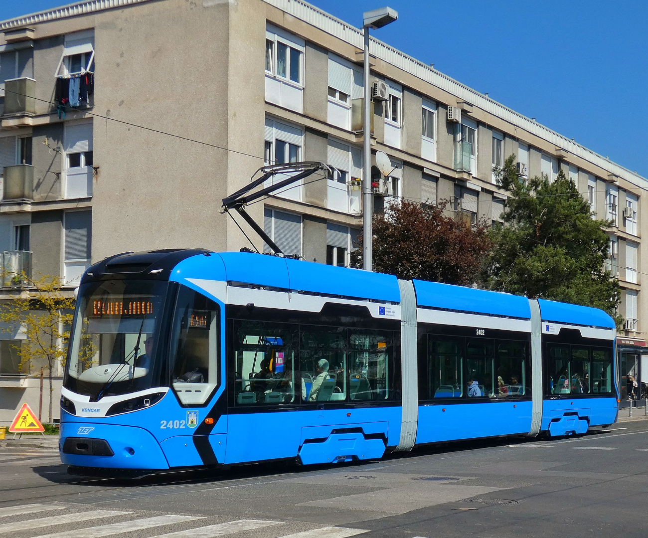 Загреб, Končar TMK 2400 № 2402