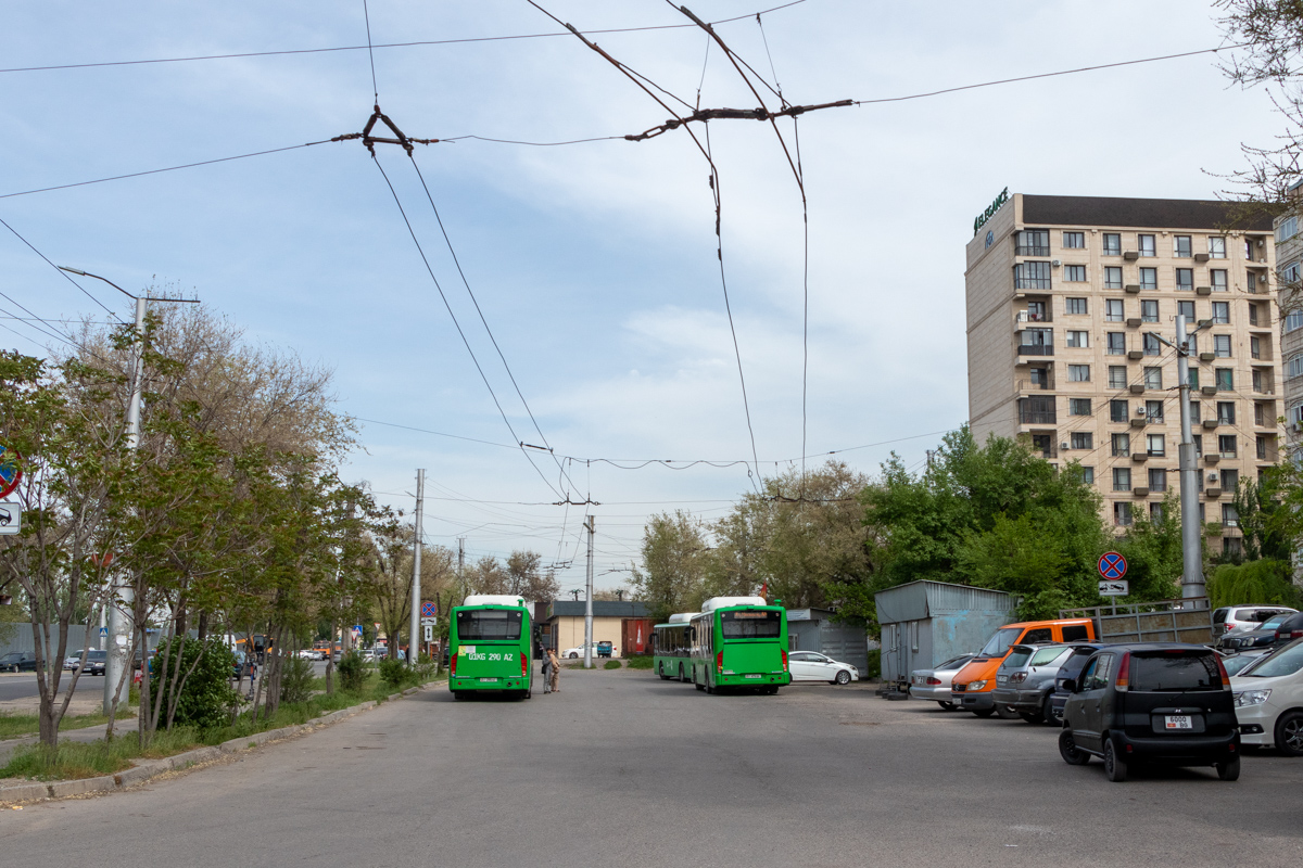 Бишкек — Троллейбусные линии и кольца