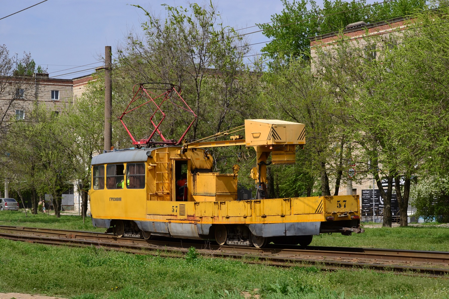 Volgograd, Tatra T3SU (2-door) # 57 Volgograd, Tatra T3SU (2-door) # 57