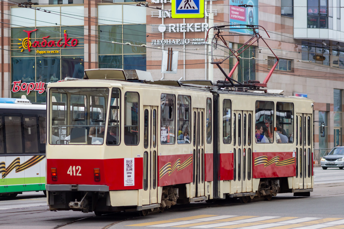 Калининград, Tatra KT4SU № 412