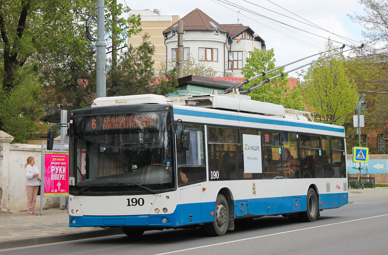 Краснодар, СВАРЗ-МАЗ-6275 № 190