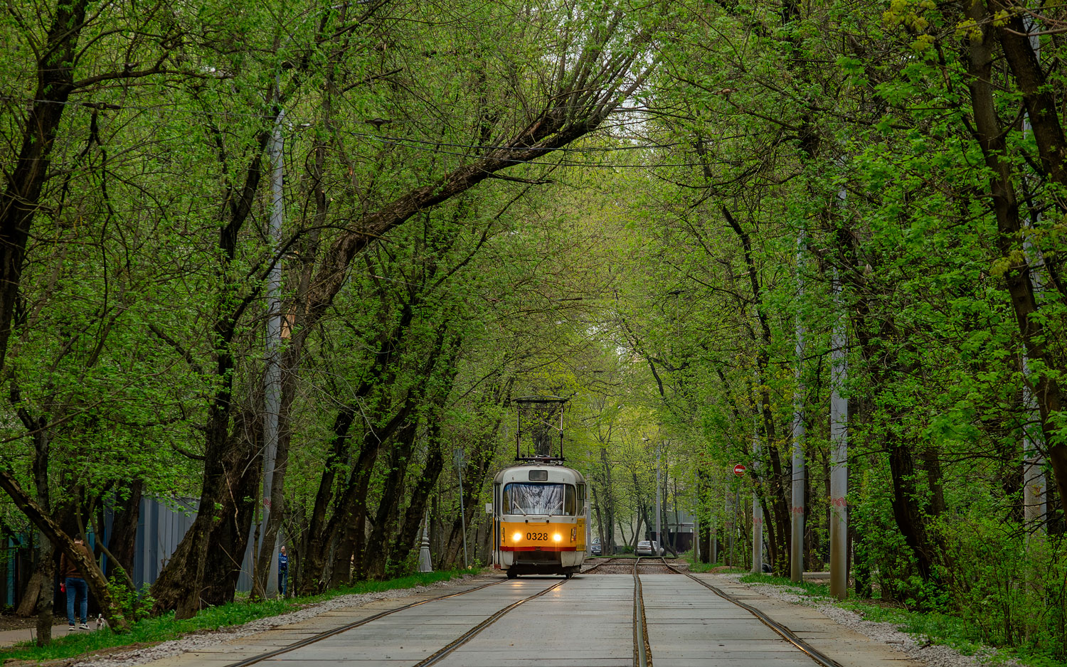 Москва, Tatra T3SU № 0328