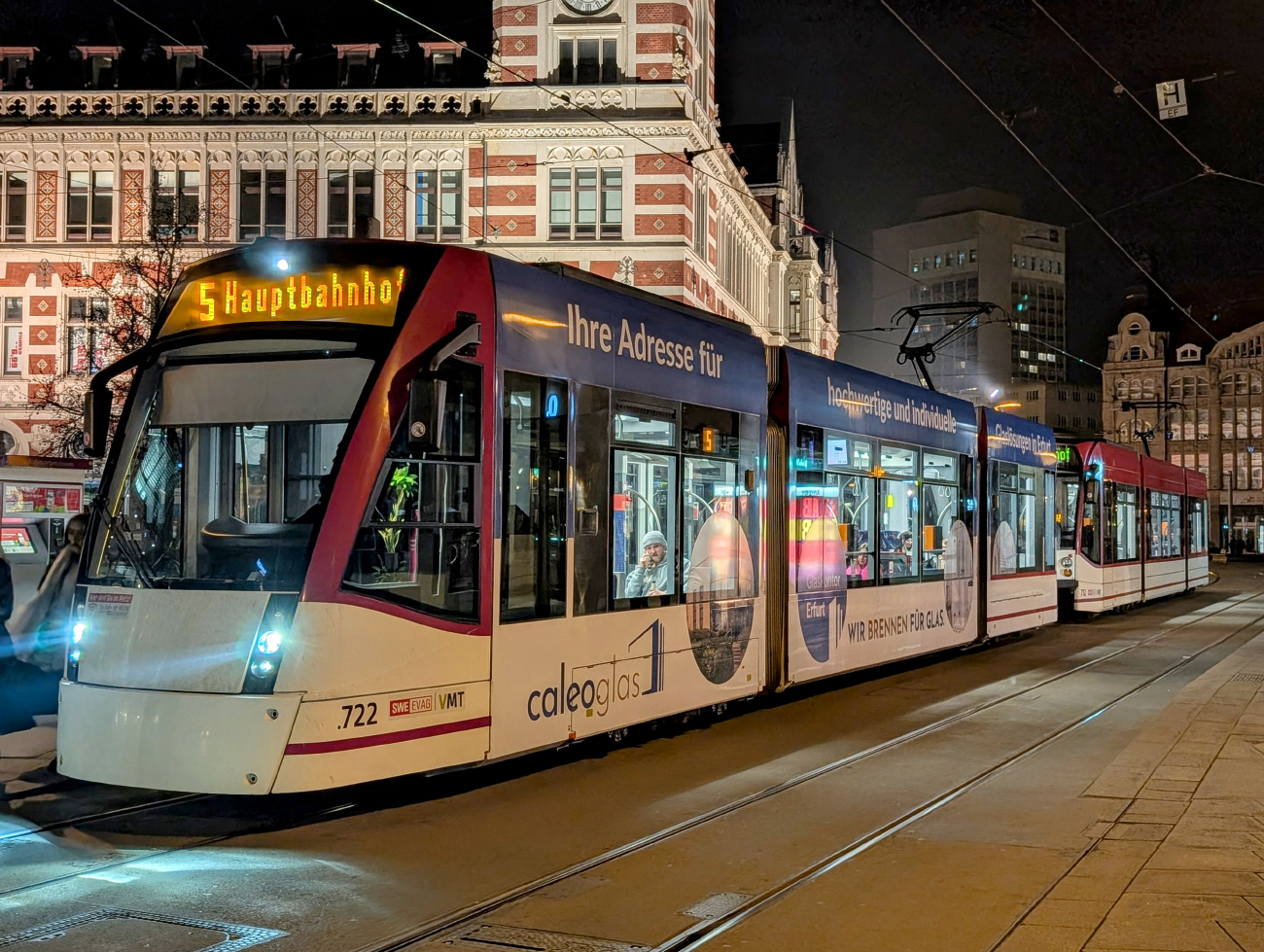 Erfurt, Siemens Combino Classic № 722