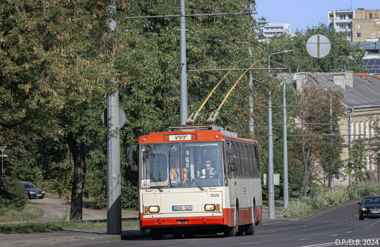 Вильнюс, Škoda 14Tr02/6 № 2526