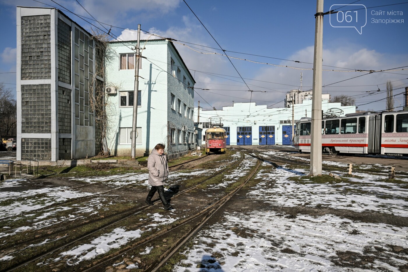Запорожье — Трамвайное депо № 1, ВРМ и служба пути