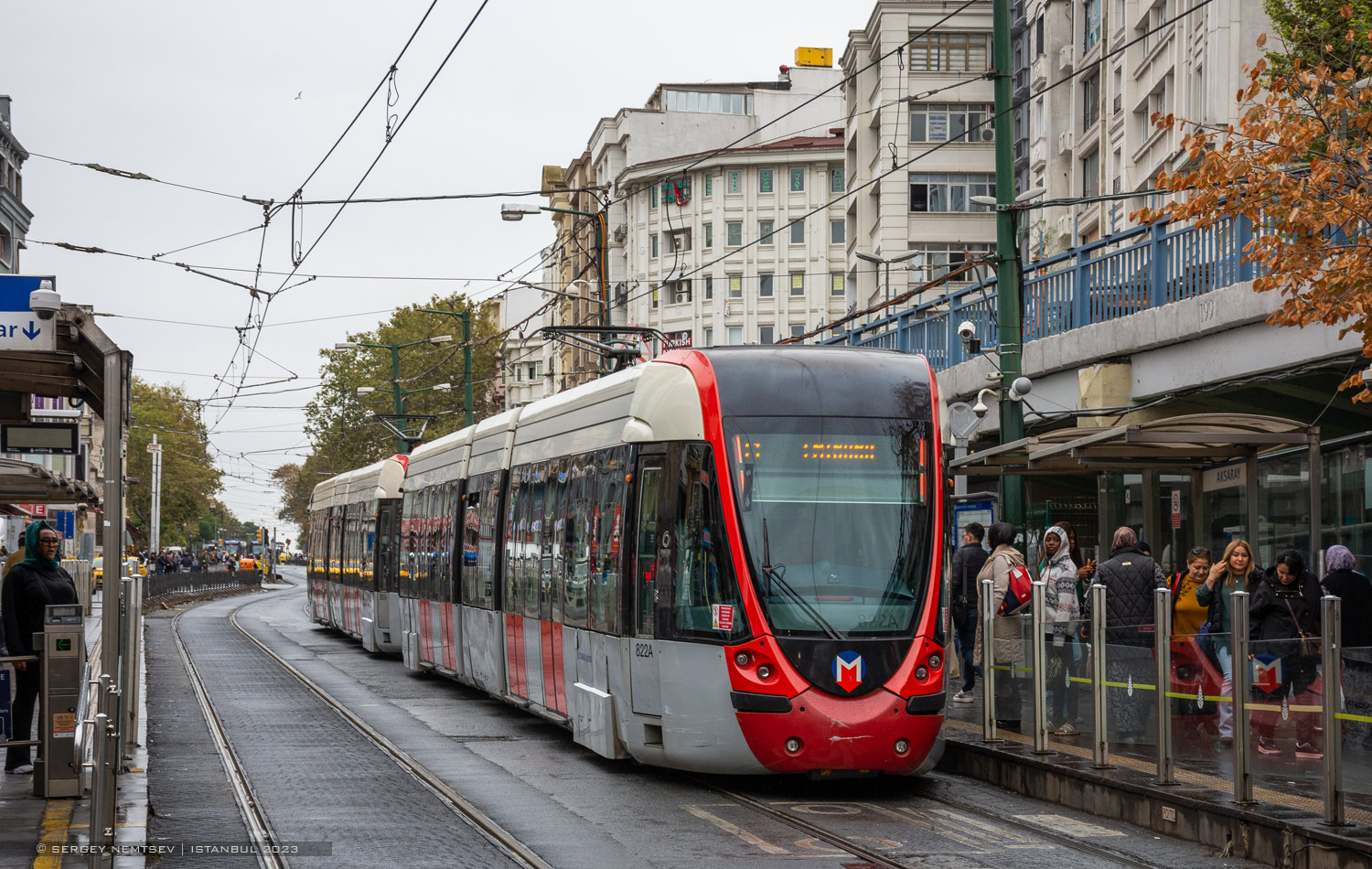 Стамбул, Alstom Citadis 304 № 822