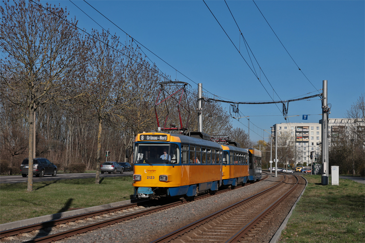 Lipsk, Tatra T4D-M1 Nr 2123 Lipsk, Tatra T4D-M1 Nr 2123