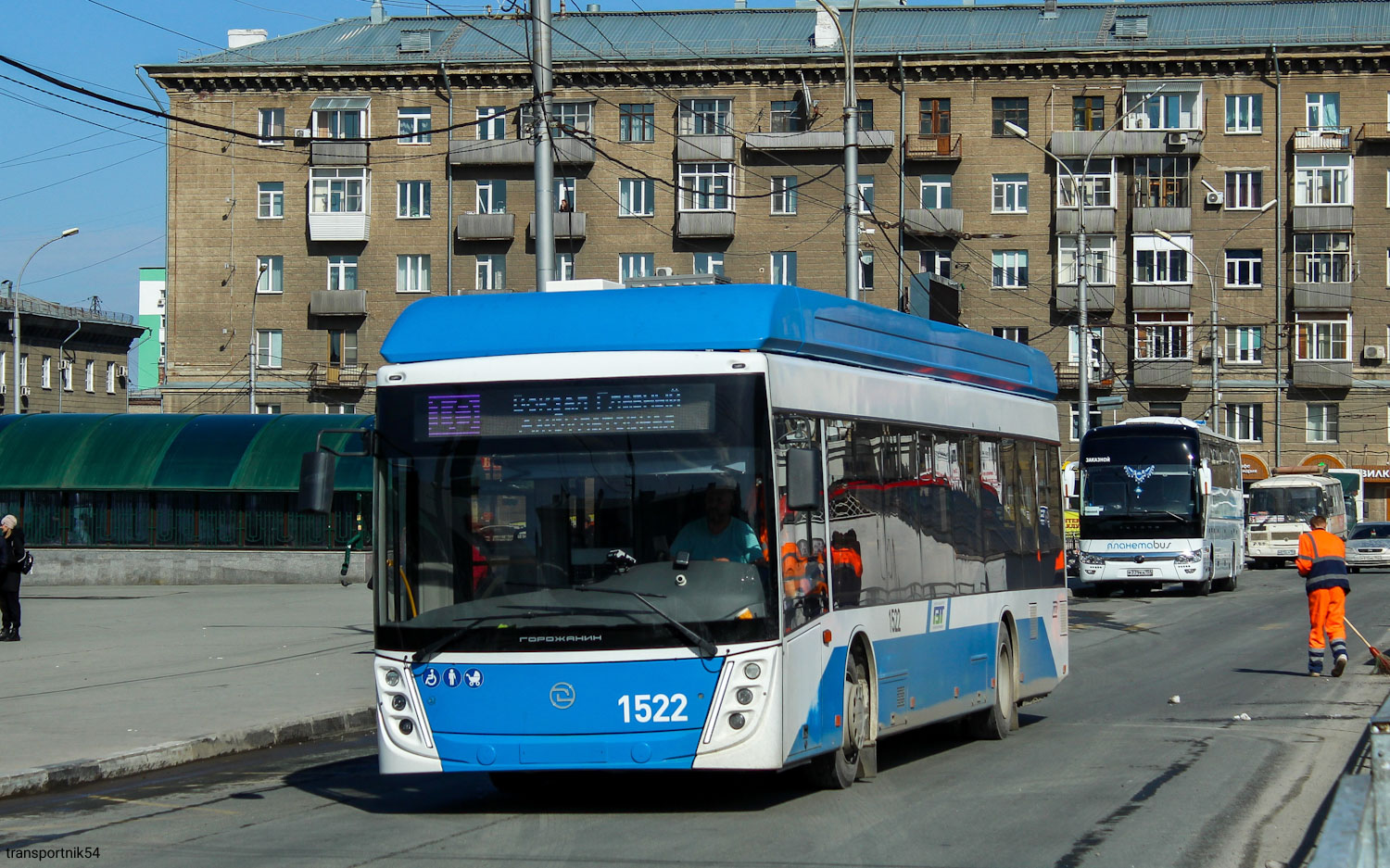 Novossibirsk, UTTZ-6241.01 “Gorozhanin” N°. 1522 Novossibirsk, UTTZ-6241.01 “Gorozhanin” N°. 1522