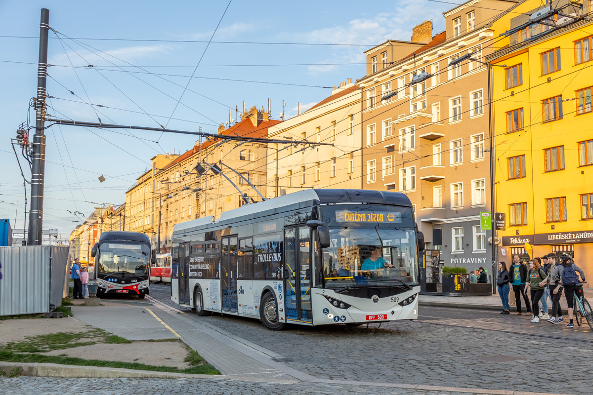 Prague, Škoda 36Tr TEMSA Br. 509 Prague, Škoda 36Tr TEMSA Br. 509