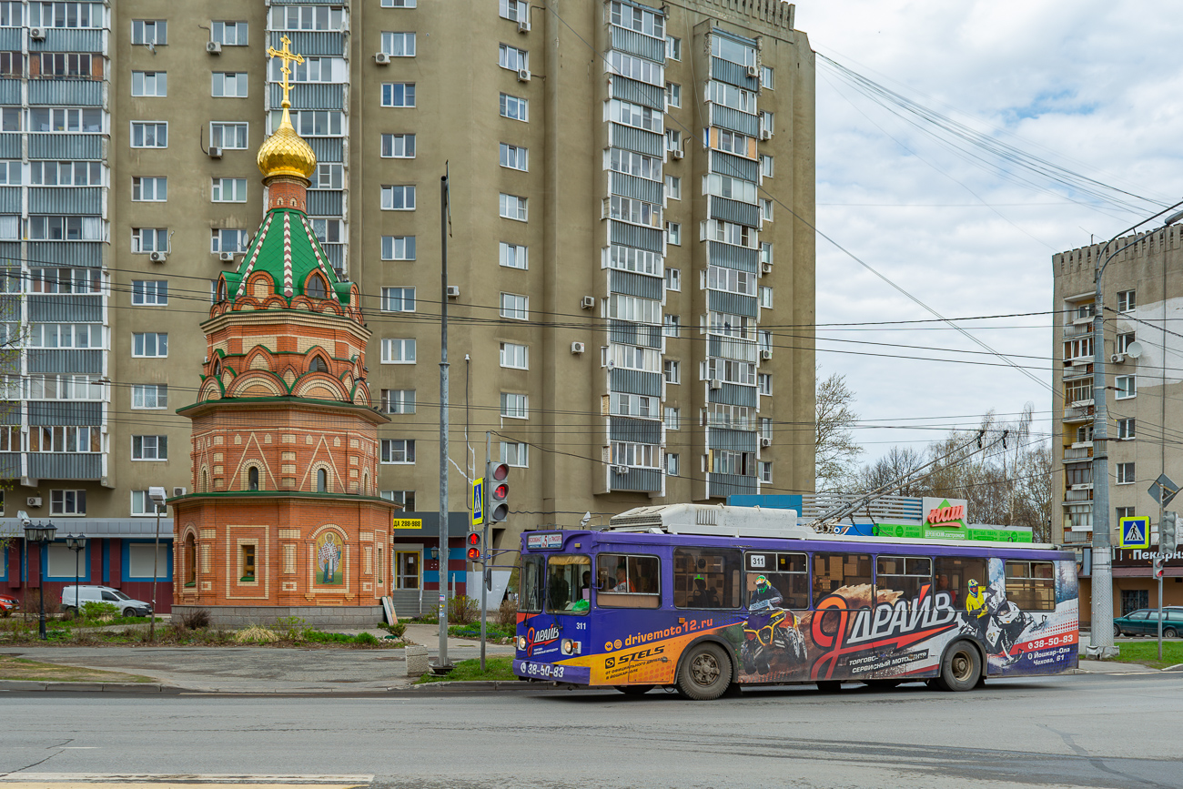 Yoshkar-Ola, ZiU-682GM1 (with double first door) č. 311