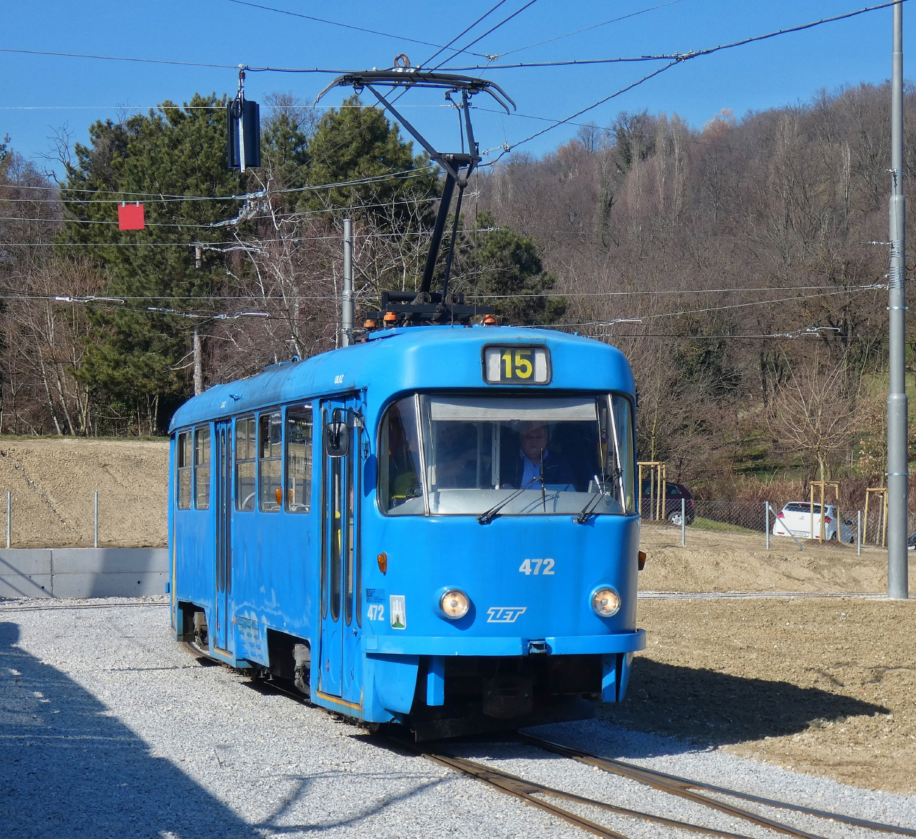Загреб, Tatra T4YU № 472