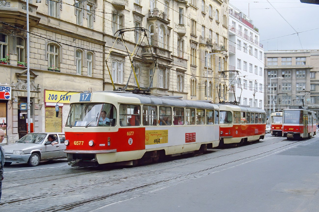 Прага, Tatra T3 № 6577; Прага — Старые фотографии Прага, Tatra T3 № 6577; Прага — Старые фотографии