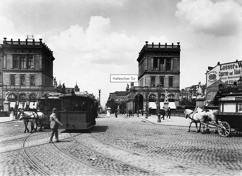 Берлин, Конка № 1071; Берлин — Исторические фотографии