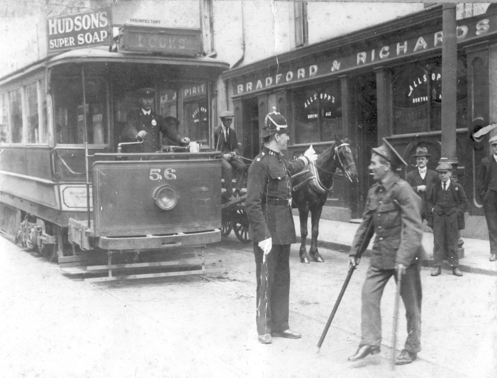 Swansea, Brush 4-axle motor car № 56