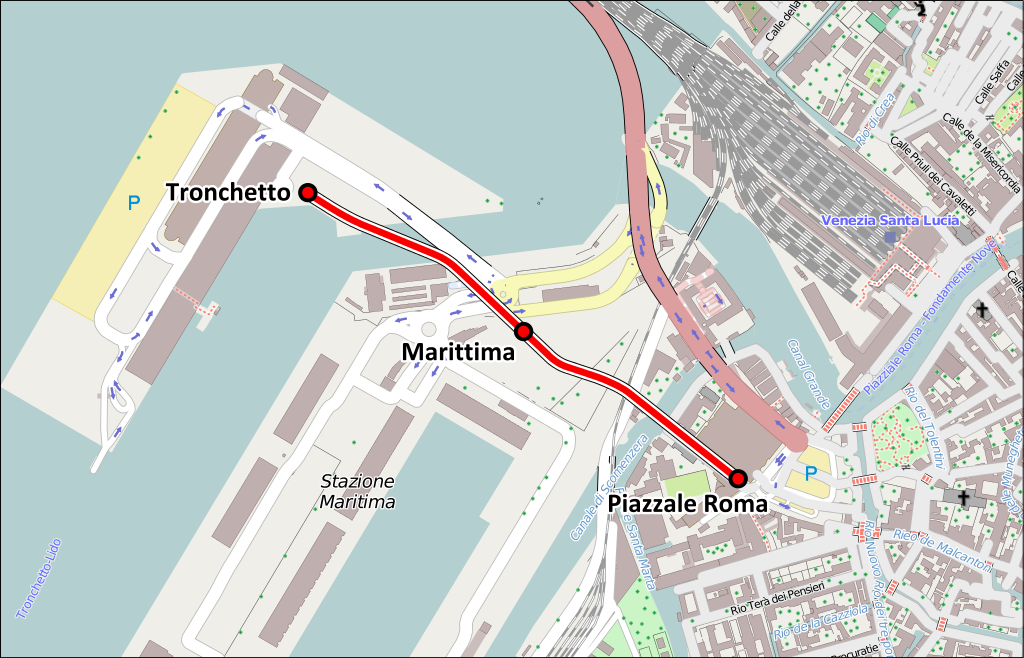 Venice — Maps; Maps made with OpenStreetMap