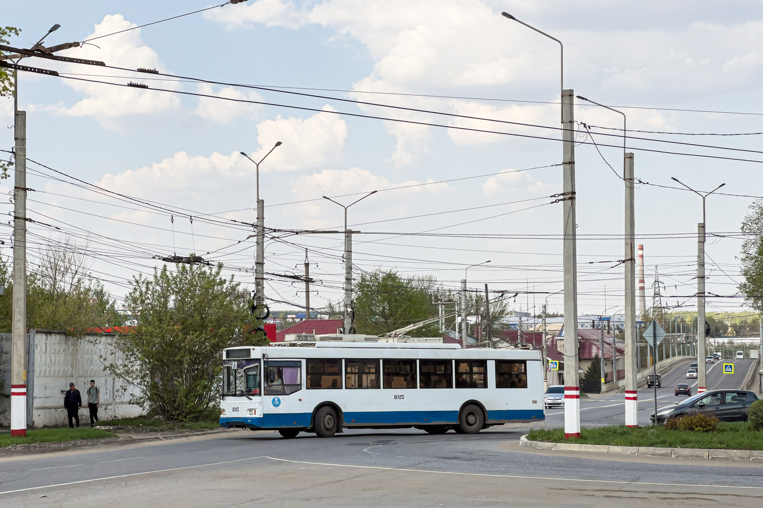Саранск, Тролза-5275.03 «Оптима» № 1025