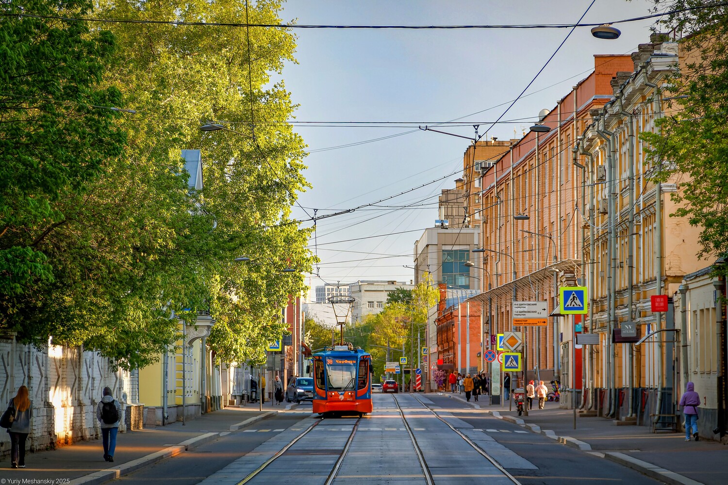 Москва — Трамвайные линии: ЮАО